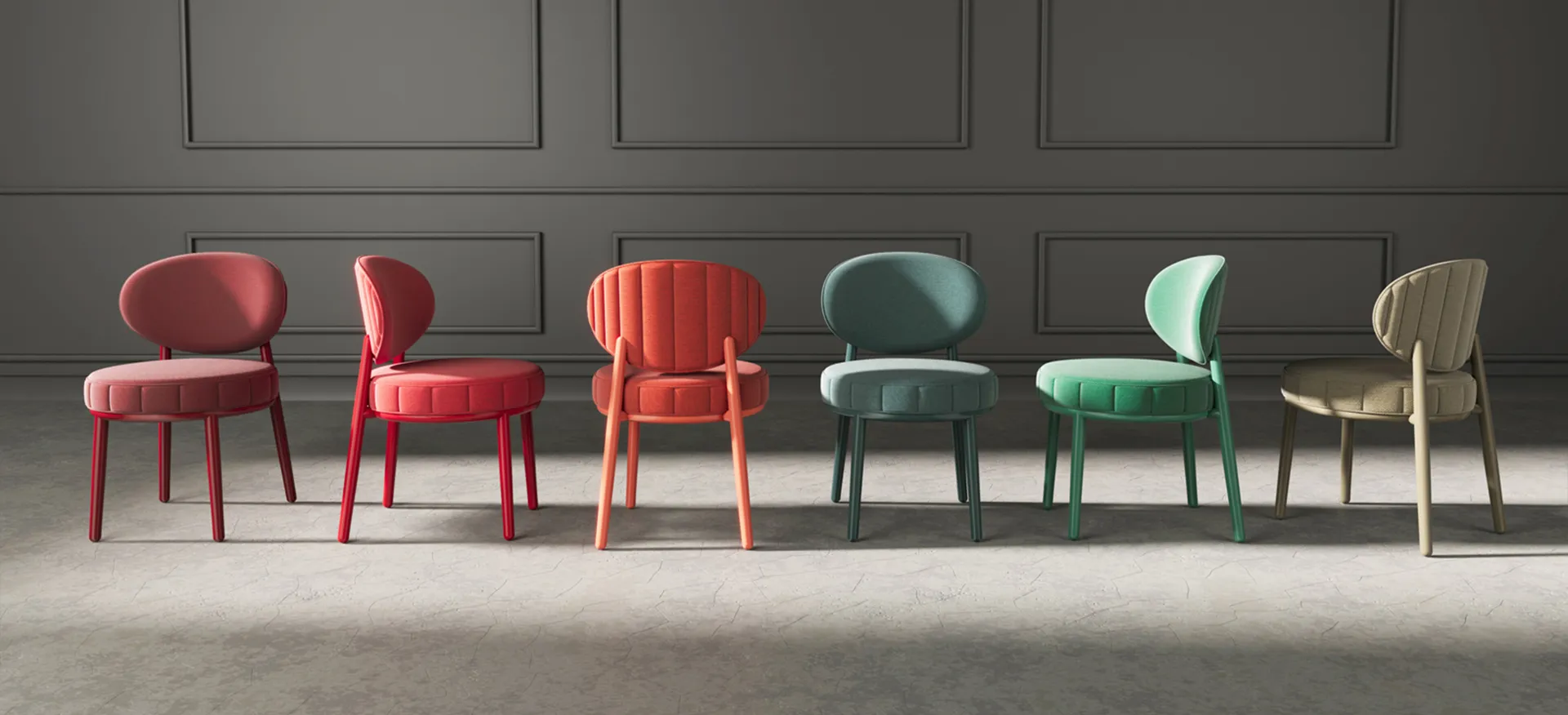 Daisy fabric chair